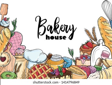 Cake Shop Watercolor Stock Vectors, Images & Vector Art | Shutterstock