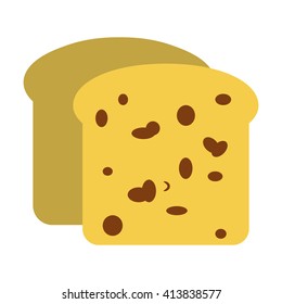 Bread icon. 