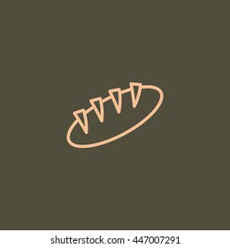 Bread Icon. 