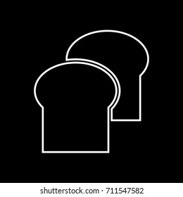 Bread icon .