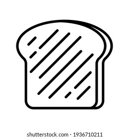 bread icon. Bakery sign. vector illustration