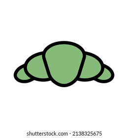 bread icon design, editable stroke. best used for web, banner, flayer or application. vector illustration EPS 10 File Format
