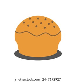 Bread icon design. Food vector