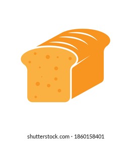 Bread icon design isolated on white background. vector illustration
