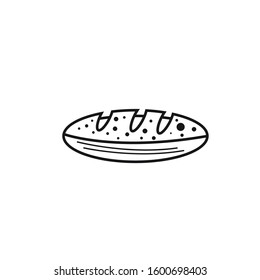 Bread icon design template EPS 10