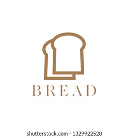 Bread icon design template vector isolated illustration
