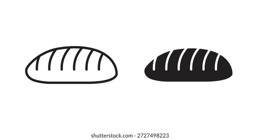 Icono de pan diseña colección para móvil, ui, Web.