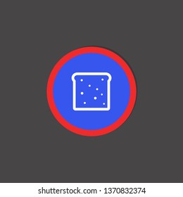 bread icon for eat