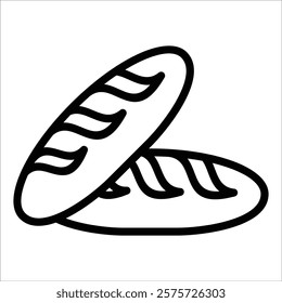 Bread Icon Element For Design