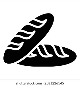 Bread Icon Element For Design