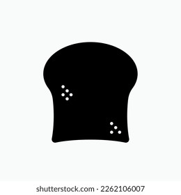 Bread Icon. Food, Meal. Feed Symbol.