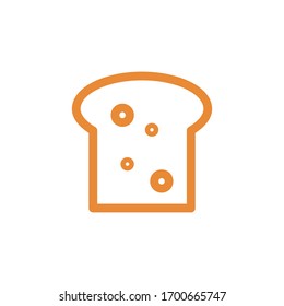 Bread Icon for Graphic Design Projects