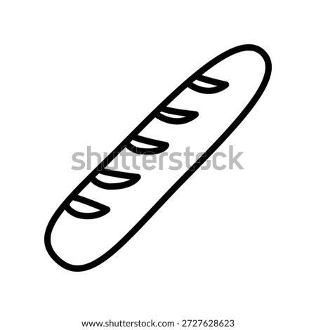 Bread icon illustration vector design template