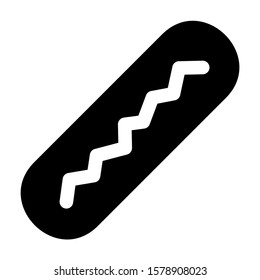 bread icon isolated sign symbol vector illustration - high quality black style vector icons

