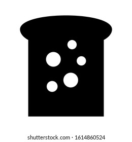 bread icon isolated sign symbol vector illustration - high quality black style vector icons
