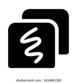 bread icon isolated sign symbol vector illustration - high quality black style vector icons
