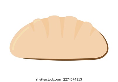 bread icon isolated white background