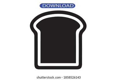 bread icon or logo isolated sign symbol vector illustration - high quality black style vector icons.