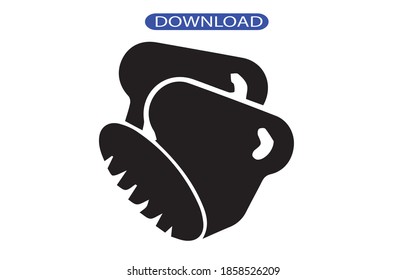 bread icon or logo isolated sign symbol vector illustration - high quality black style vector icons.