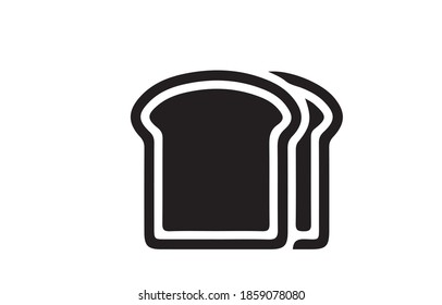 bread icon or logo isolated sign symbol vector illustration - high quality black style vector icons.