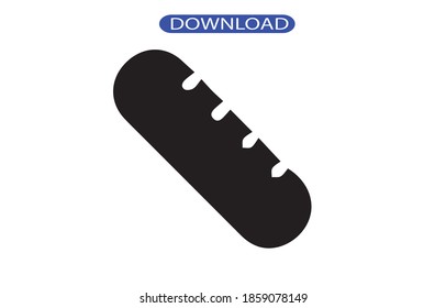 bread icon or logo isolated sign symbol vector illustration - high quality black style vector icons.