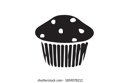 Icono de pan o logotipo símbolo de seña aislado ilustración vectorial - iconos vectoriales de estilo negro de alta calidad.