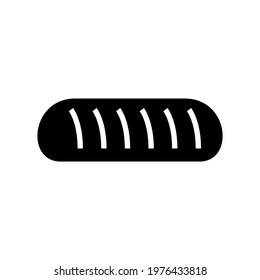 bread icon or logo isolated sign symbol vector illustration - high quality black style vector icons
