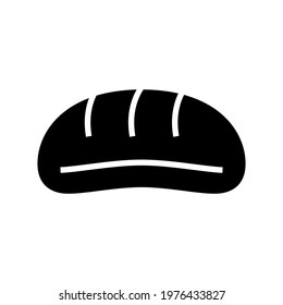 bread icon or logo isolated sign symbol vector illustration - high quality black style vector icons
