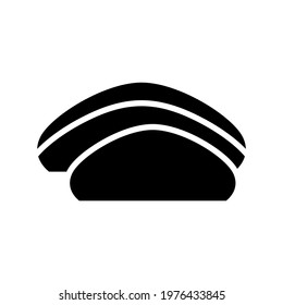 bread icon or logo isolated sign symbol vector illustration - high quality black style vector icons
