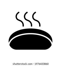 bread icon or logo isolated sign symbol vector illustration - high quality black style vector icons
