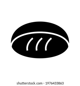 bread icon or logo isolated sign symbol vector illustration - high quality black style vector icons
