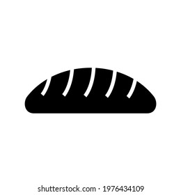 bread icon or logo isolated sign symbol vector illustration - high quality black style vector icons
