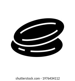 bread icon or logo isolated sign symbol vector illustration - high quality black style vector icons

