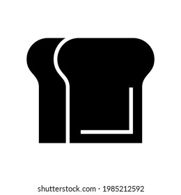 bread icon or logo isolated sign symbol vector illustration - high quality black style vector icons
