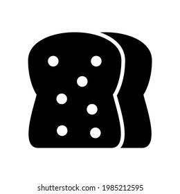 bread icon or logo isolated sign symbol vector illustration - high quality black style vector icons
