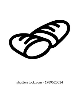 Brotsymbol oder Logo einzeln auf Zeichen, Vektorgrafik - hochwertige Vektorsymbole in schwarzem Stil
