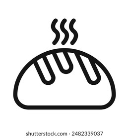 Brot Icon Set Handwerker Laib Illustrationen für Bäckerei und Kochkunst
