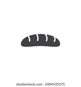 bread icon. sign for mobile concept and web design. outline vector icon. symbol, logo illustration. vector graphics.