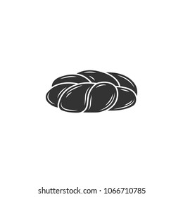 Bread icon. Simple element illustration. Bread symbol design template. Can be used for web and mobile on white background