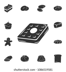 Bread icon. Simple element illustration. Bread symbol design  from Bakery collection set. Can be used for web and mobile on white background