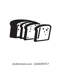 Bread Icon symbol ,illustration design template.