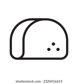 Bread Icon In Trendy Design Vector Eps 10