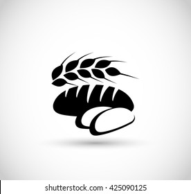 Bread Icon Vector 