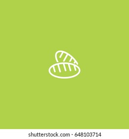 Bread Icon Vector.