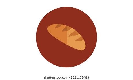 Bread icon - vector design - eps