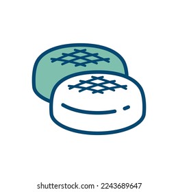 bread icon vector design template in white background