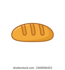 bread icon vector design template in white background