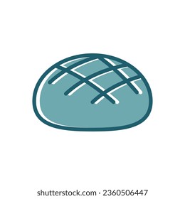 bread icon vector design template in white background