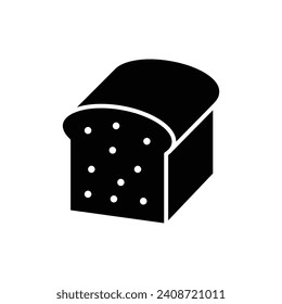 bread icon vector design template simple and clean