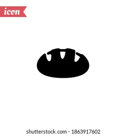 bread icon. Vector illustration EPS 10.
